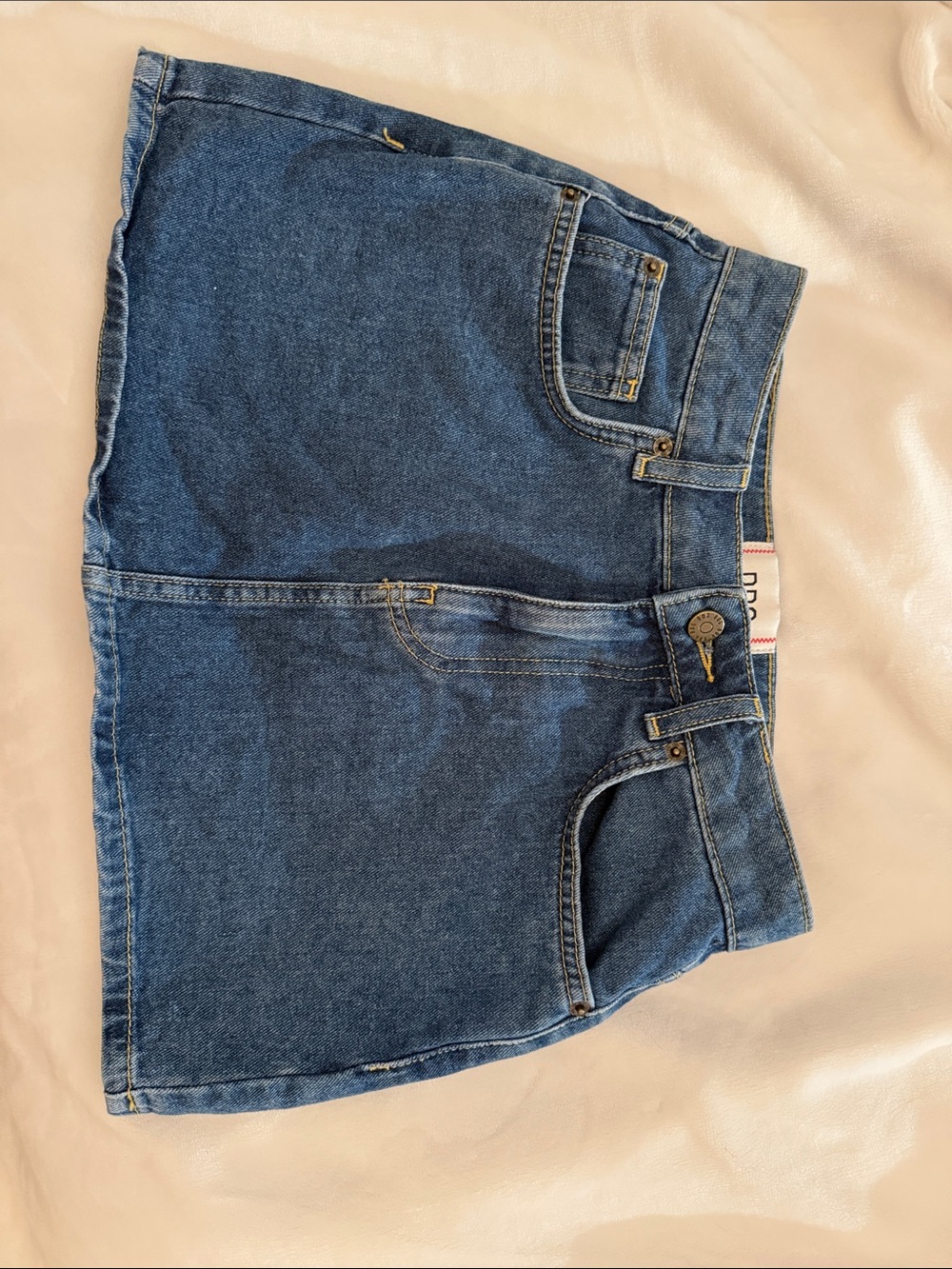 Urban Outfitters Dark Blue Denim Mini Skirt